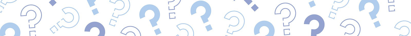 banner con signos de interrogacion