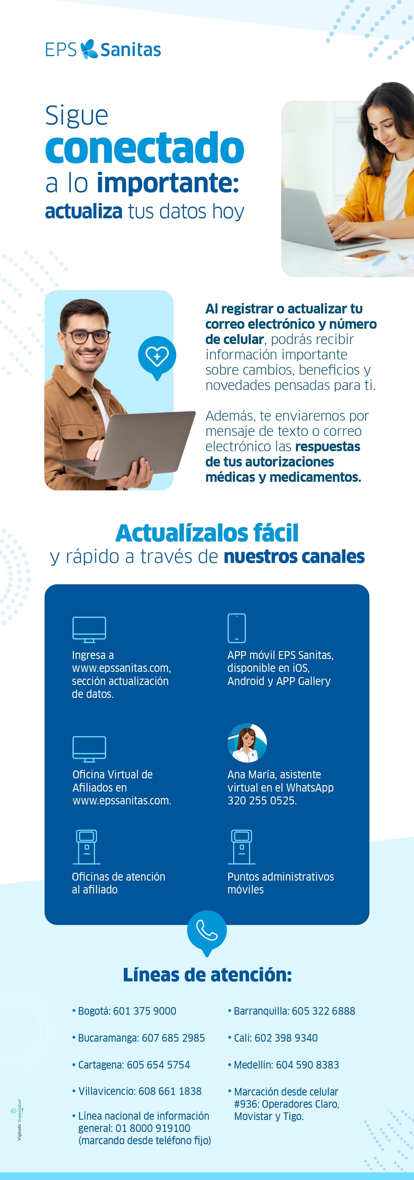 Afiche actualización de datos