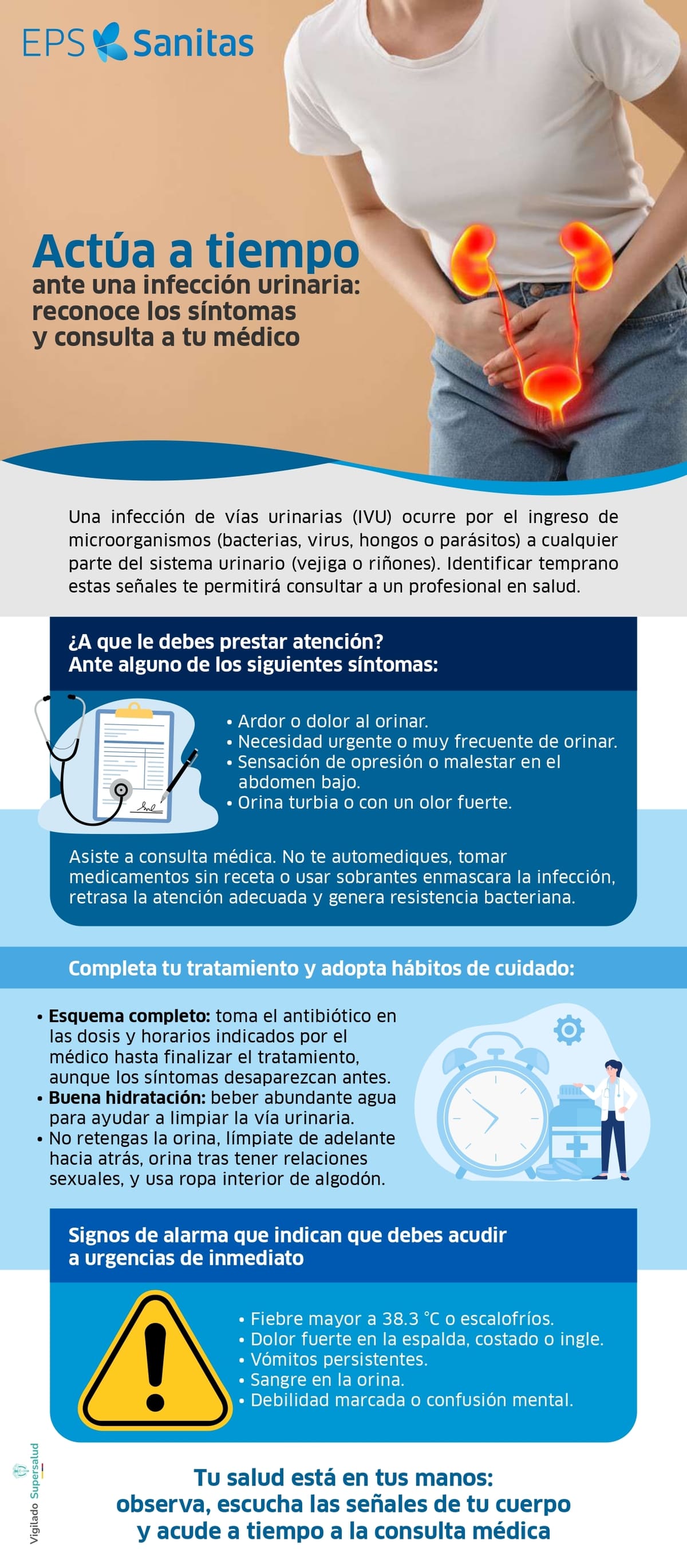 Afiche infecciones urinarias