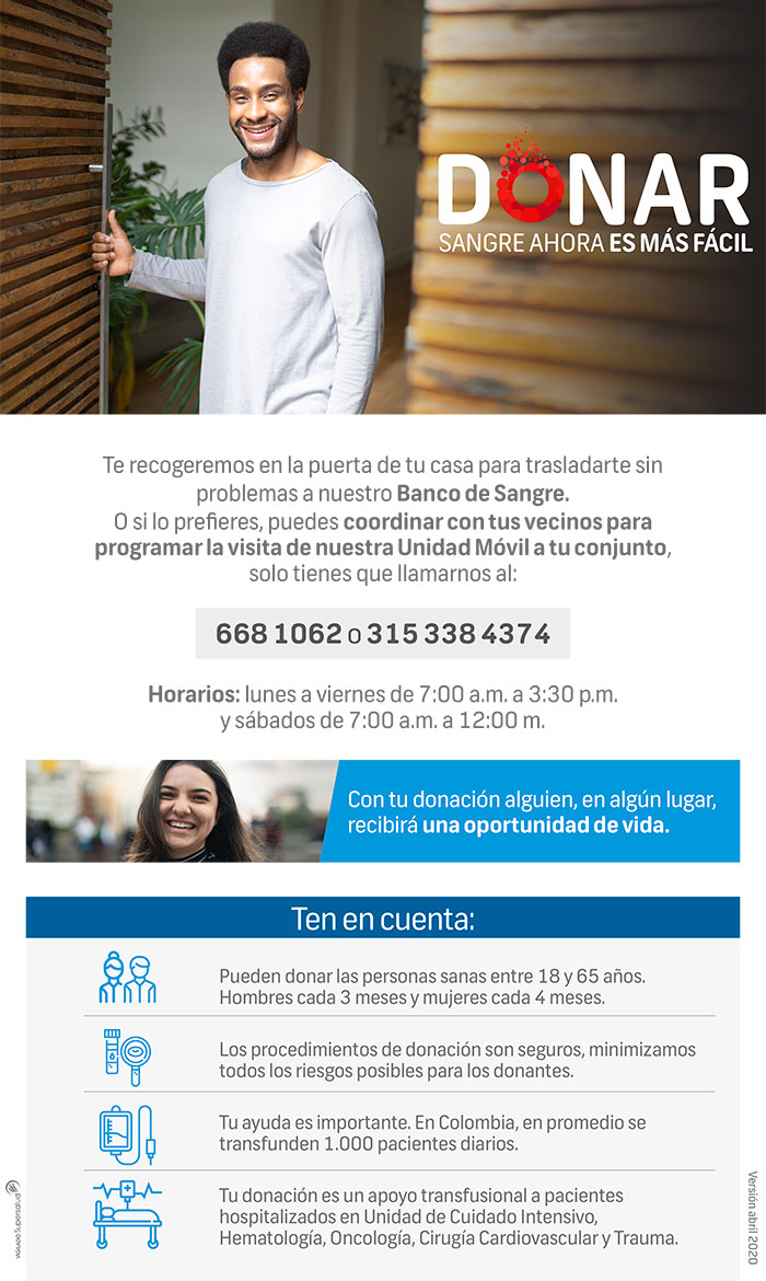 Donación de sangre