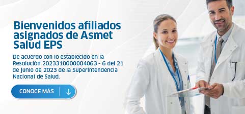 cesión de usuarios Asmet Salud