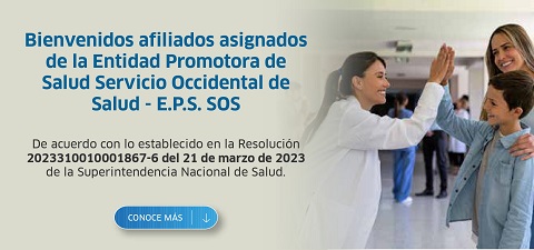 Cesión de usuarios EPS S.O.S