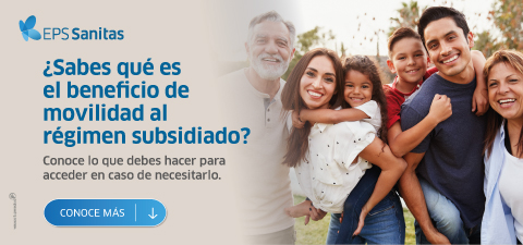 Beneficio movilidad EPS Sanitas