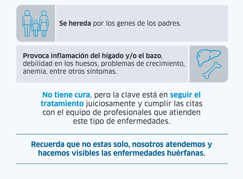Conoce sobre la Enfermedad de Gaucher info 2