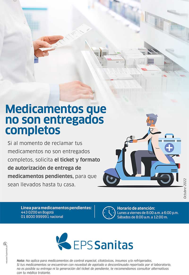 Medicamentos pendientes