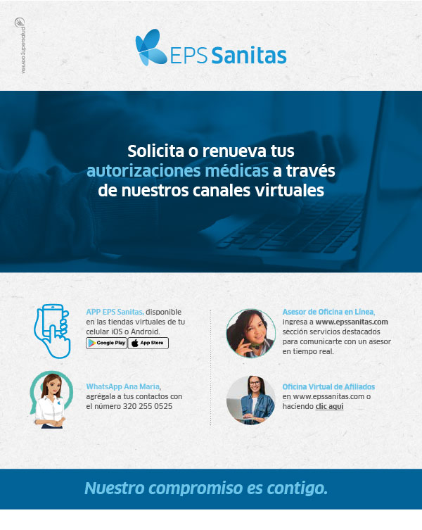 Gestiona tus autorizaciones médicas por nuestros canales