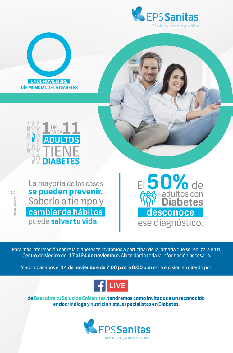 Primer pareja - 14 de noviembre día mundial de al diabetes